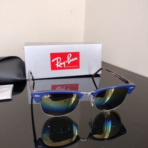 Ray-Ban RB3016 Clubmaster Square Sunglasses